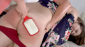 Hairbrush Spanking